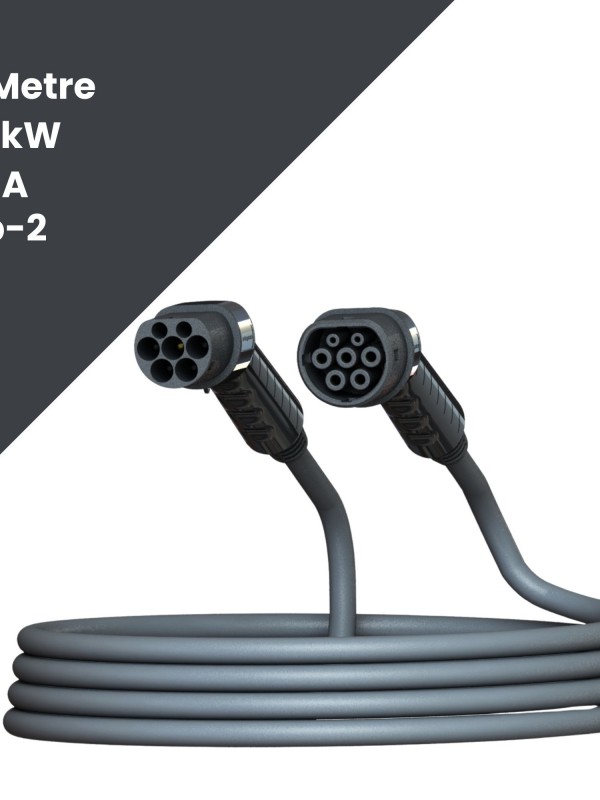 22 kW 3 Metre Elektrikli Araç AC Tip-2 Şarj Kablosu&hellip;