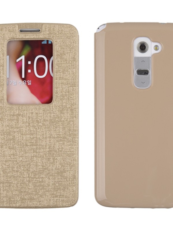 LG G2 Mini D610 Gizli Mıknatıslı Pencereli Premium Magnum Kıl&hellip;