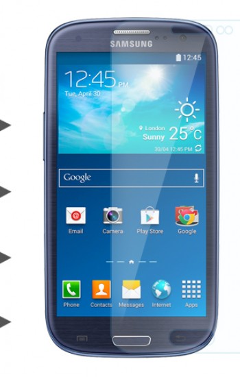 Bufalo Samsung I8190 I8200 Galaxy S3 mini Darbe Emici Ekran Koruyucu&hellip;