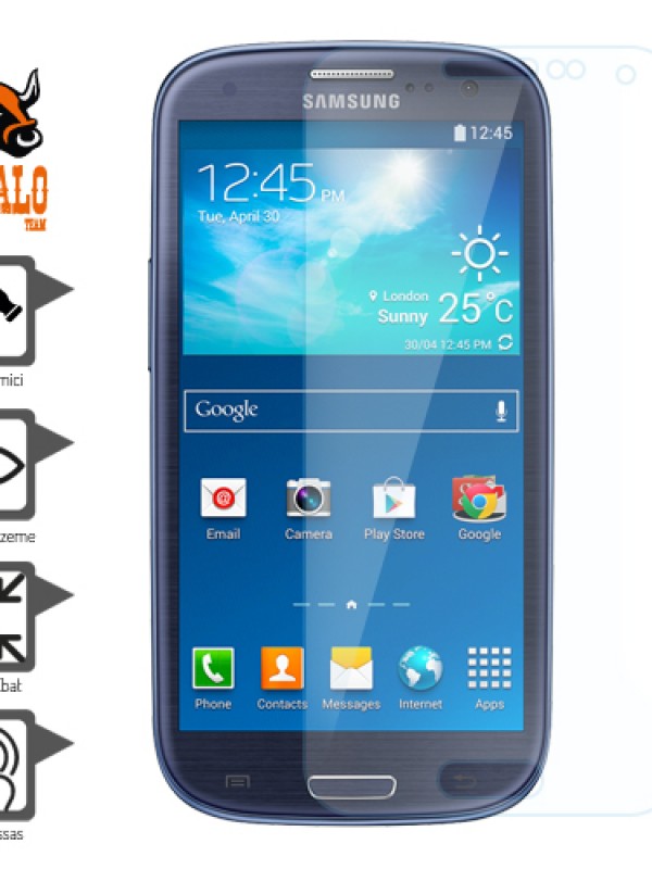 Bufalo Samsung I8190 I8200 Galaxy S3 mini Darbe Emici Ekran Koruyucu&hellip;