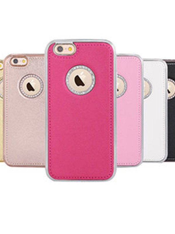 Shengo iPhone 6 Taşlı Arka Kapak ve Bumper Diamond Series Siyah&hellip;