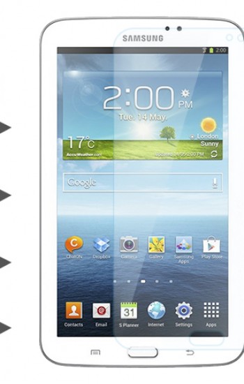 Bufalo Samsung Galaxy TAB 3 T310 8" Darbe Emici Ekran Koruyucu&hellip;