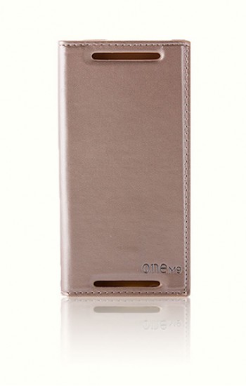 HTC One M9 Gizli Mıknatıslı Premium Magnum Kılıf Gold&hellip;