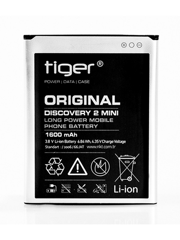 Tiger General Mobile Discovery 2 Mini Batarya 1600 mAh&hellip;