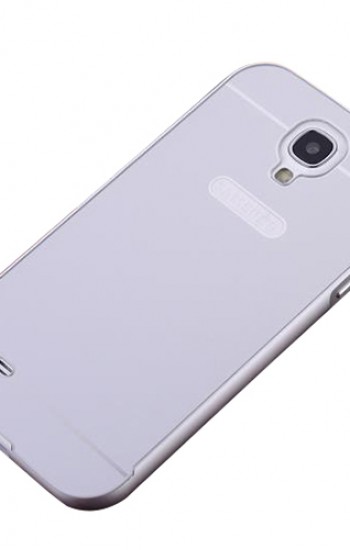 Samsung Galaxy S4 0,7 mm Metal Bumper Arka Koruma Kapaklı Gri&hellip;