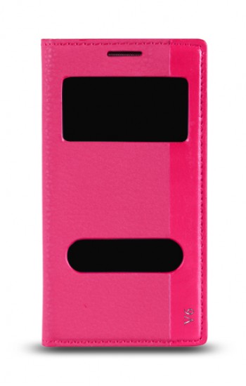 Casper VIA V6 Gizli Mıknatıslı Pencereli Magnum Kılıf Pembe&hellip;