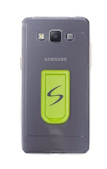 FitCase Samsung Galaxy E7 (E700) Standlı TPU Kılıf Şeffaf&hellip;
