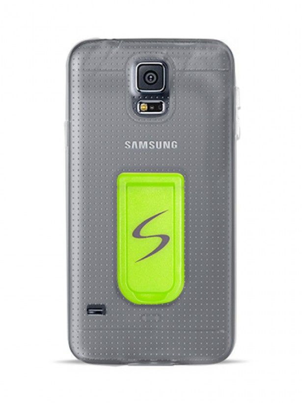 FitCase Samsung Galaxy S5 (G900) Standlı TPU Kılıf Şeffaf