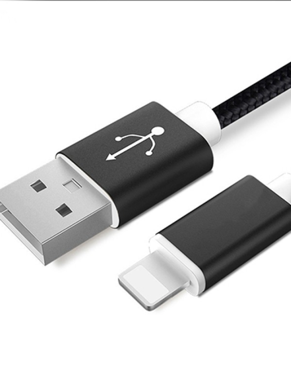 NoTech iPhone Lightning Kırılmaz USB Kablo 1.5mt Siyah&hellip;