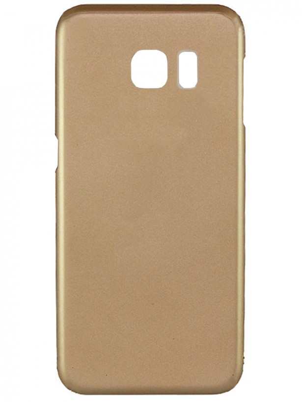 FitCase Samsung Galaxy S6 EDGE (G925) Metal TPU Kılıf Gold