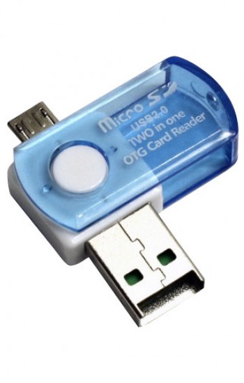 NoTech Micro USB Giriş - Dişi USB Çevirici OTG + Card Reader Renkli&hellip;