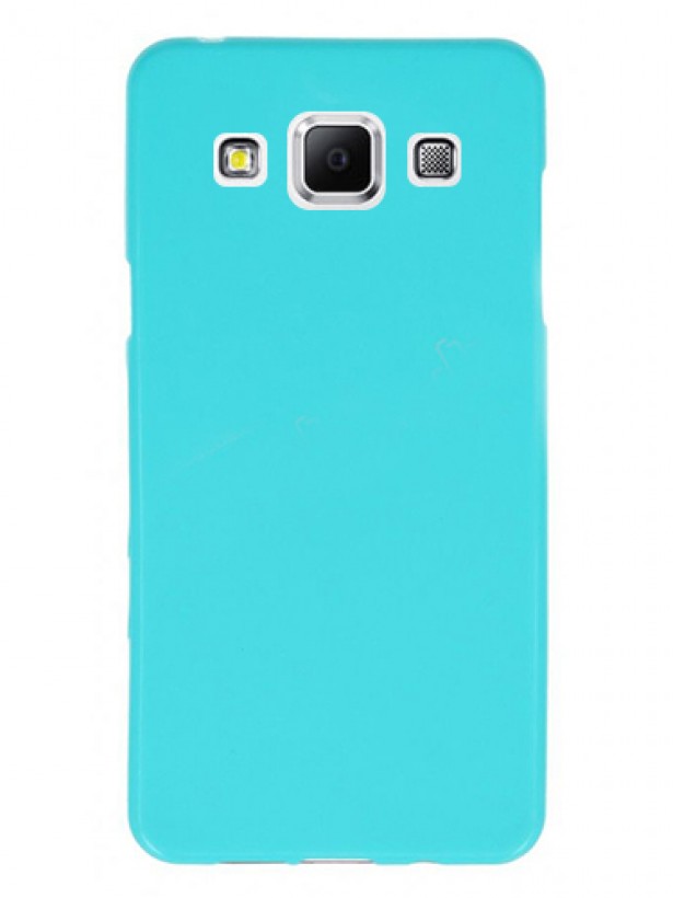 FitCase Samsung Galaxy E7 (E700) Ultra İnce TPU Arka Kapak Yeşil