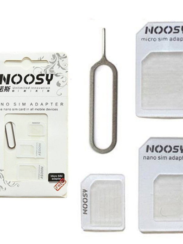 Noosy Micro, Nano, Normal Sim Kart Dönüştürücü Adaptör + İğne&hellip;