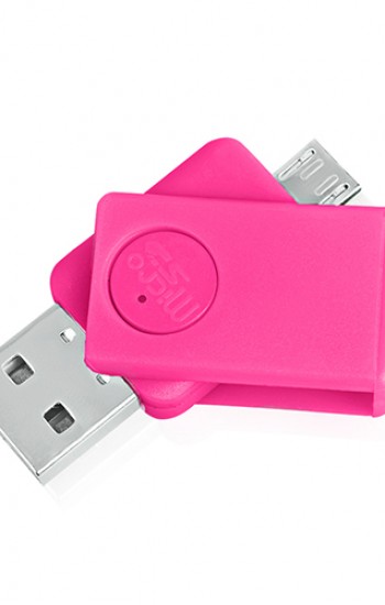 NoTech Micro + USB Kart Okuyucu OTG Smart Pembe&hellip;