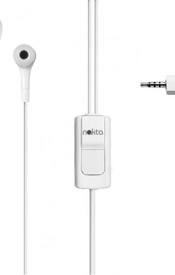 NoTech N95 3.5mm Mikrofonlu Kablolu Kulak İçi Kulaklık Beyaz&hellip;