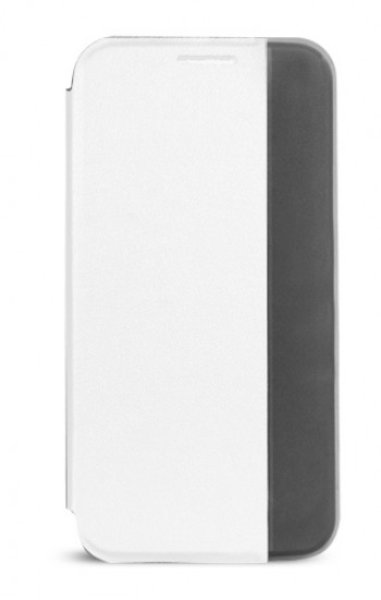 Samsung Galaxy Note 5 (N920) Yan Kapaklı Kenar Göstergeli Kılıf Beyaz&hellip;