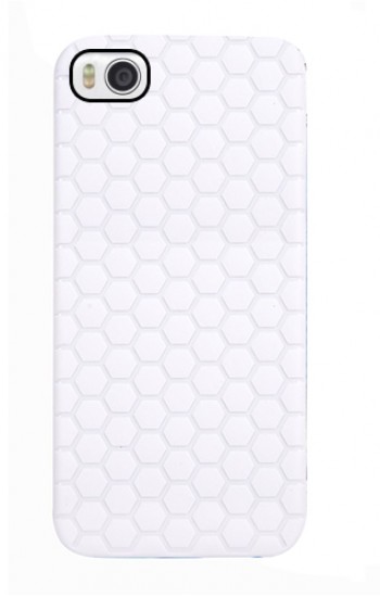 Turkcell T60 TPU Beehive Serisi Arka Kapak Beyaz&hellip;