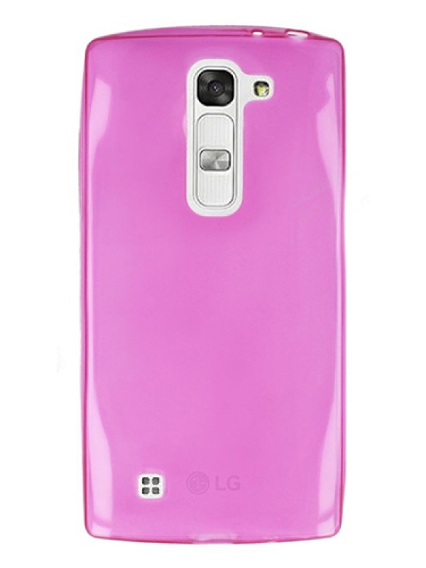 LG G4c 5.0" Kılıf Soft Silikon Şeffaf-Pembe Arka Kapak&hellip;