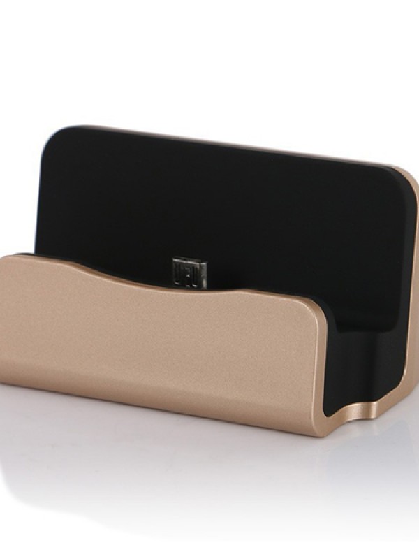 NoTech Micro USB Universal Masaüstü Şarj Aleti Dock Gold&hellip;