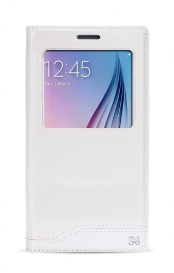 FitCase Dolce Samsung S6 (G920) Gizli Mıknatıslı Pencereli Kılıf Beya&hellip;