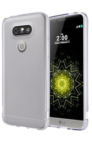 LG G5 Kılıf Soft Silikon Şeffaf Arka Kapak&hellip;