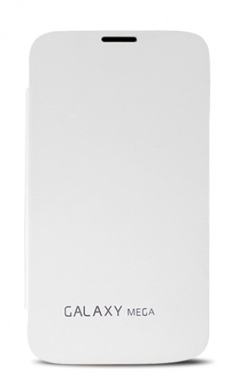 Samsung I9200 Mega Flip Cover Kılıf Beyaz&hellip;