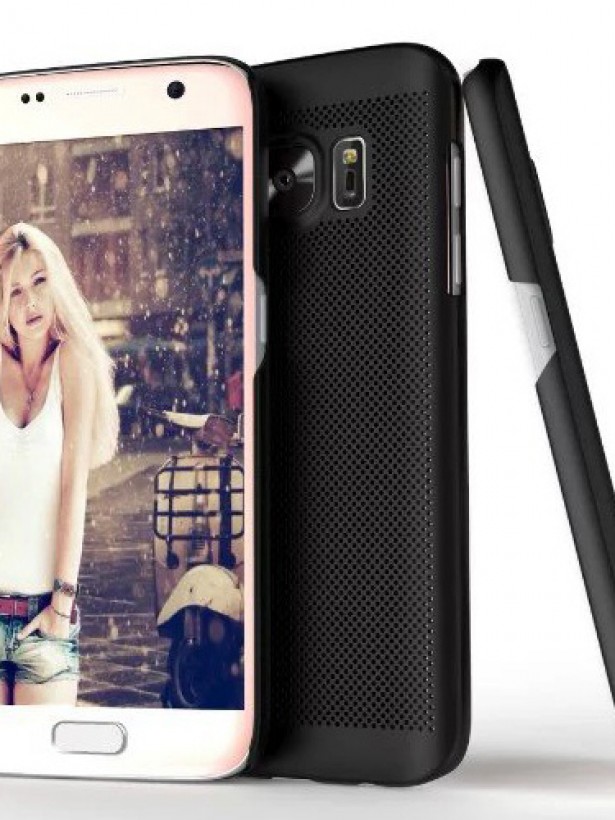 Samsung Galaxy S7 (G930) Loopee Point Sert Arka Kapak Siyah