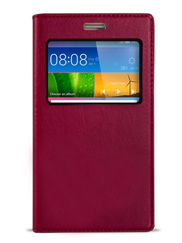 FitCase Dolce Huawei GR5 Gizli Mıknatıslı Pencereli Kılıf Pe&hellip;