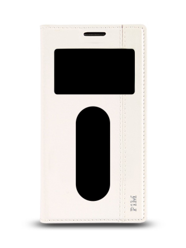 Lenovo Vibe P1M - Gizli Mıknatıslı Pencereli Magnum Kılıf Be&hellip;