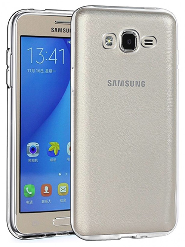 Samsung Galaxy On7 (G600) Kılıf Soft Silikon Şeffaf Arka Kapak