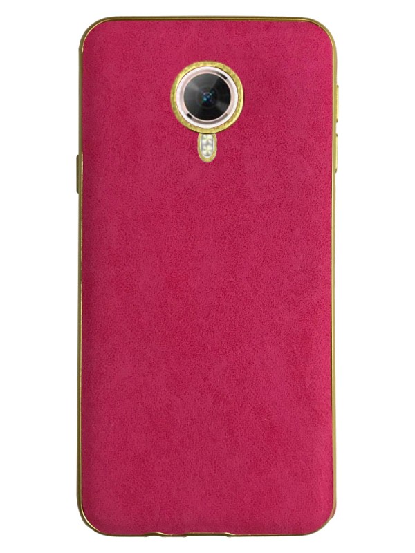 FitCase Kadife Laser GM 5 Plus Silikon Arka Kapak Pembe&hellip;