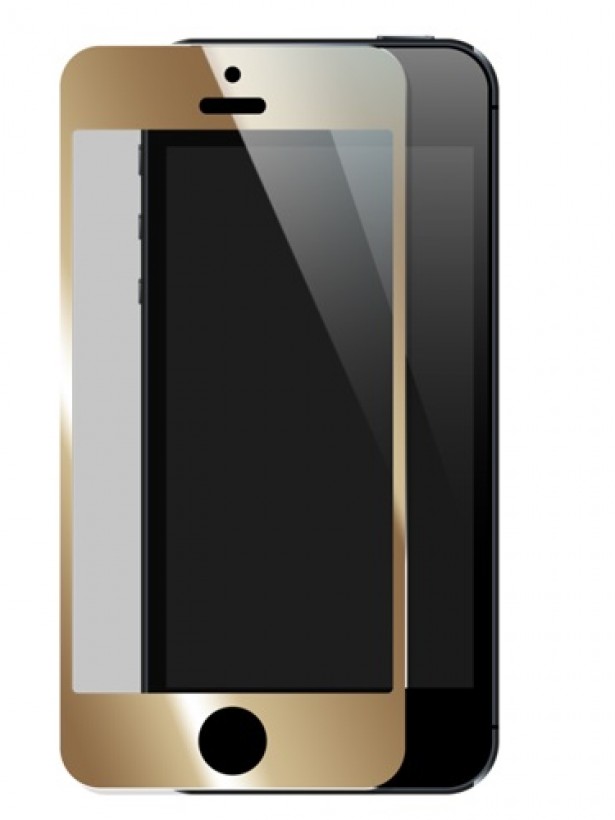 Bufalo iPhone 5-5s-SE Cam Ekran Koruyucu Gold