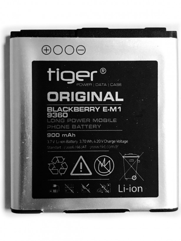 Tiger BlackBerry 9360 E-M1 Batarya 900 mAh