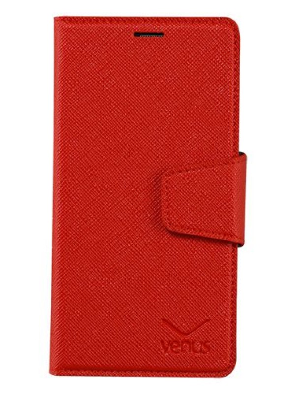 Vestel Venus V3 5010 Orijinal Cüzdanlı Kılıf Kırmızı