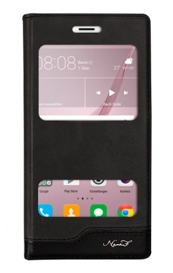 Huawei Nova Gizli Mıknatıslı Pencereli Magnum Kılıf Siyah&hellip;