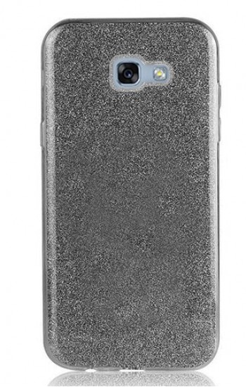 Samsung A3 2017 (A320) 3in1 Simli Silikon Arka Kapak Siyah&hellip;