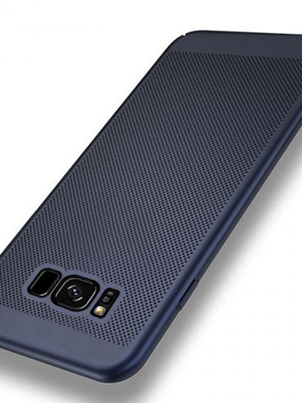 FitCase Samsung Galaxy S8 Plus Kılıf Point Sert Arka Kapak Lacivert