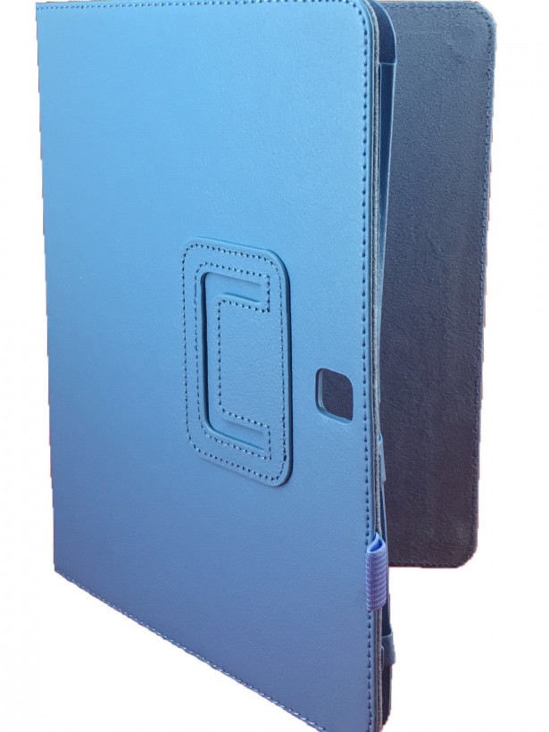 Samsung Galaxy Tab 4 T530 10.1" Standlı Tablet Kılıf Mavi