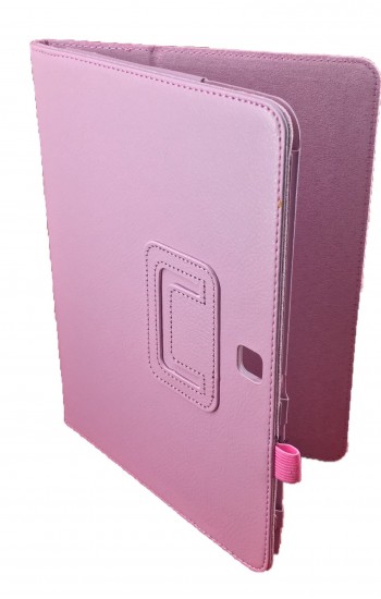 Samsung Galaxy Tab 4 T530 10.1" Standlı Tablet Kılıf Pembe&hellip;