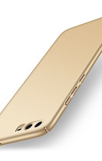 FitCase Rubber Huawei P10 Kılıf Sert Arka Kapak Gold&hellip;