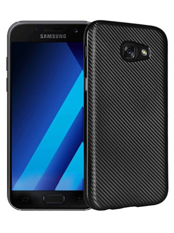 FitCase Galaxy A5 2017 (A520) Elektroliz Carbon Desen Arka Kapak &hellip;