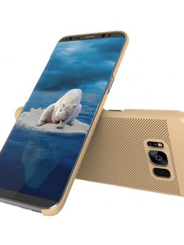 Samsung Galaxy S8 Plus Loopee Point Sert Arka Kapak Gold&hellip;