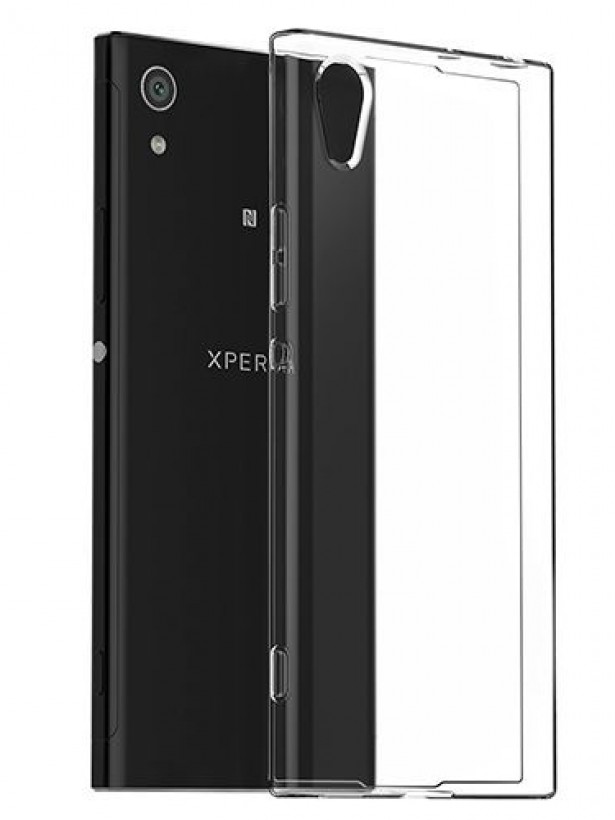 Sony Xperia XA1 Kılıf Soft Silikon Şeffaf Arka Kapak