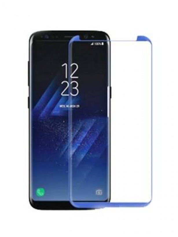 Bufalo Samsung Galaxy Note 8 (N950) Kavisli 4D Cam Ekran Koruyucu Mavi