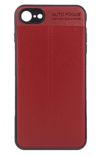 FitCase iPhone 7-8 Auto Focus Silikon Arka Kapak Kırmızı&hellip;