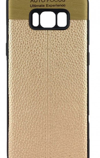 FitCase Samsung S8 (S950) Auto Focus Silikon Arka Kapak Gold&hellip;