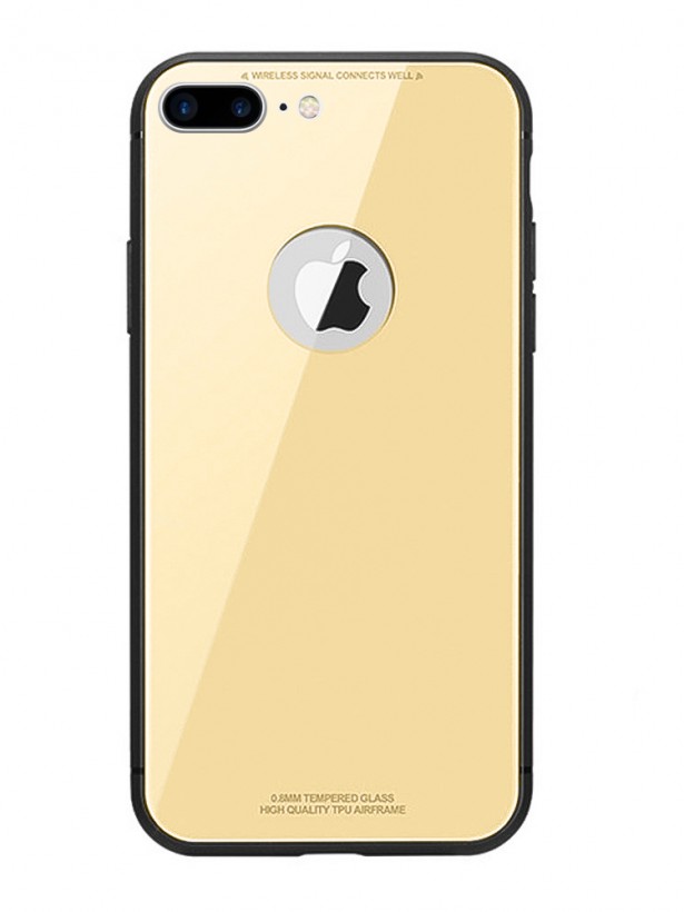 iPhone 7-8 Plus Boss Tpu Cam Arka Kapak Gold