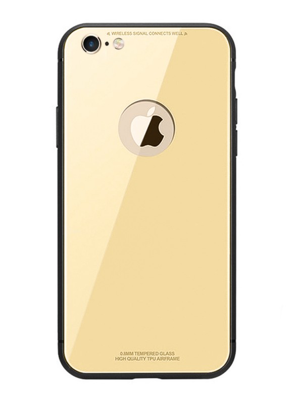 iPhone 6 Plus / 6s Plus Boss Tpu Cam Arka Kapak Gold&hellip;