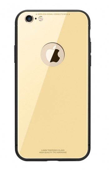 iPhone 6/6S Boss Tpu Cam Arka Kapak Gold&hellip;