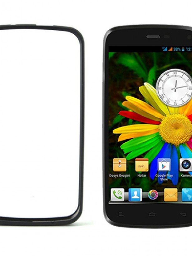 General Mobile Discovery E3 Bumper Çerçeve Kılıf Siyah